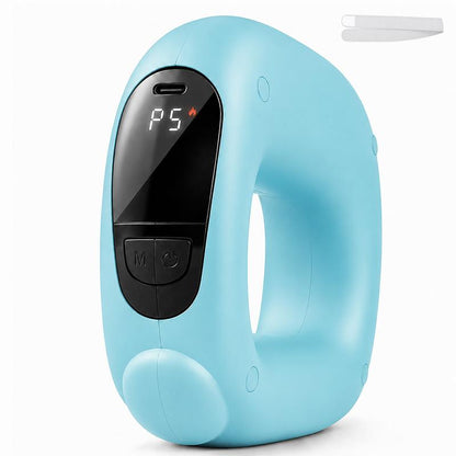 Turbo-Vibe Fascia Ring Compact Belt - Rechargeable Hands-Free Full Body Massage Device, 6 Speed Modes, Mini Size Ab Training Tool for Muscle Recovery & Deep Tissue Relief, Cool Gifts for Adults