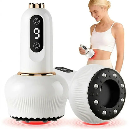 Electric Suction Massager - Adjustable Relaxing Neck Relaxer, Ergonomic Comfort Design, Adjustable Pull Strength, Full Body Home Use Device, Cool Gifts for Adults, Adulting Gifts with Relaxing Effect